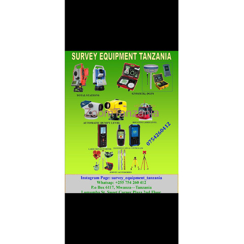 Survey Equipment and Accessories in Tanzania