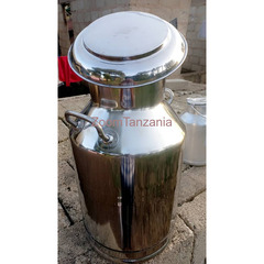 40L Stainless Steel Milk Can - 1