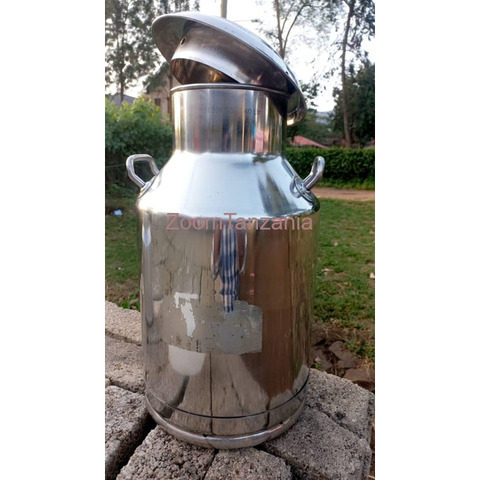 40L Stainless Steel Milk Can - 2/2