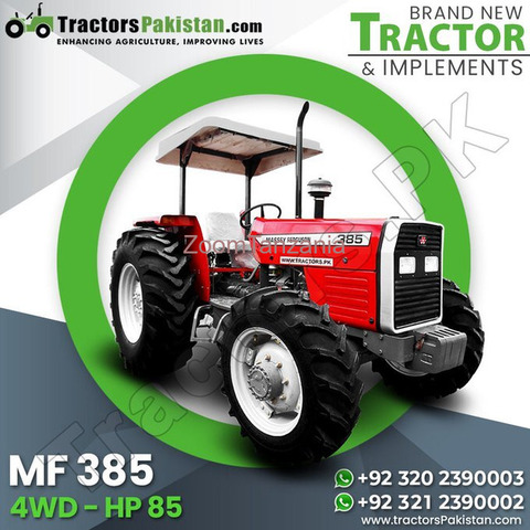 Massey Ferguson Tractors - 3/4