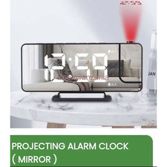 Projecting Alarm Clock Mirror