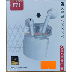 F71 wireless headphones - 1