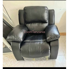 Pure Leather Imported Recliner Sofa - 2