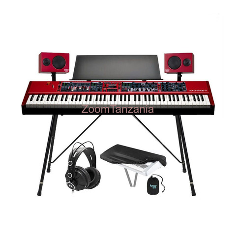 Nord Stage 4 88 key Hammer-Action keyboard Piano/Synth/Organ w/Pedal - 3/4