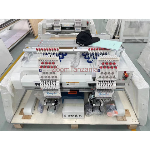 2 heads embroidery machine - 3/4