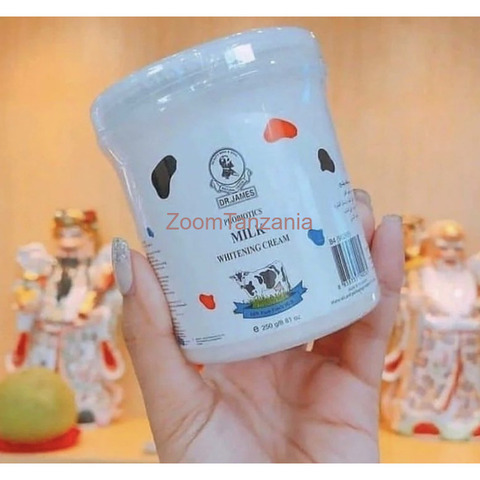 Milk whitening cream