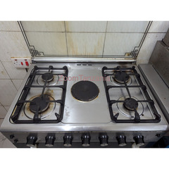 5 PLATE (4 GAS + 1 ELECTRIC) OVEN