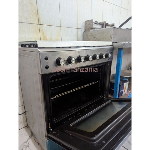 5 PLATE (4 GAS + 1 ELECTRIC) OVEN - 2/4