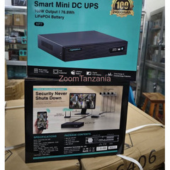 MARSRIVA Smart Mini DC UPS 100W Output | 76.8Wh LiFeP04 Battery KP