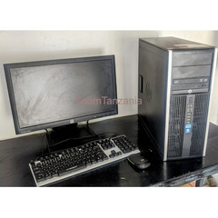 Desktop Hp compaq core i5, 4GB RAM, 64 bit, 21 inches monitor