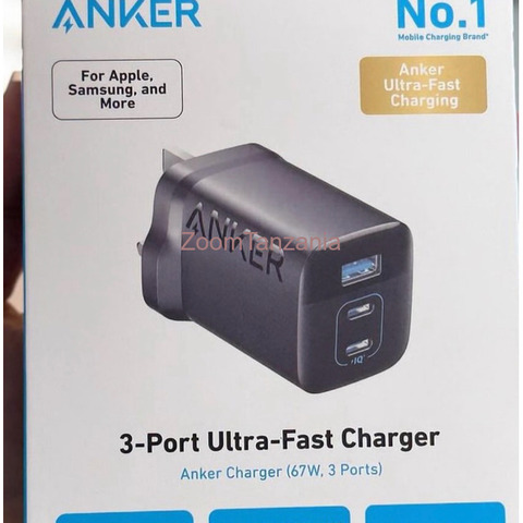 Anker 3-Port Ultra-Fast Charger (67W, 3 Ports)