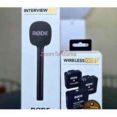 Rode microphone go ii and interview Go