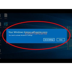 Activate Windows go to Settings fix - 1