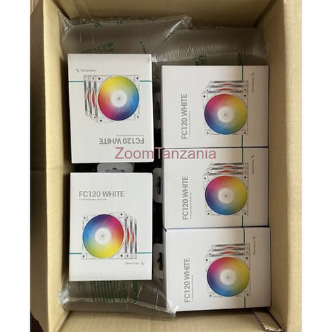 FC120 White RGb 3X Fan