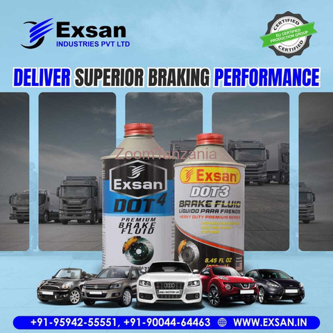 Exsan High Performance Brake Fluid Dot3, 4, 5.1 - 1/4