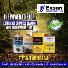 Exsan High Performance Brake Fluid Dot3, 4, 5.1 - 3