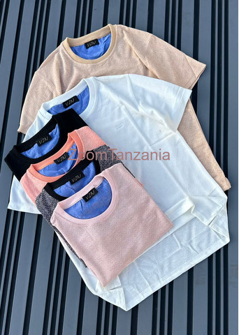 Round Neck T Shirt Size M, 2XL - 2/6