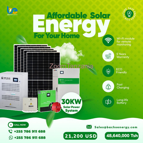 12KW 24KW 36KW  48 KW 3 PHASE SOLAR POWER SYSTEMS - 5/6